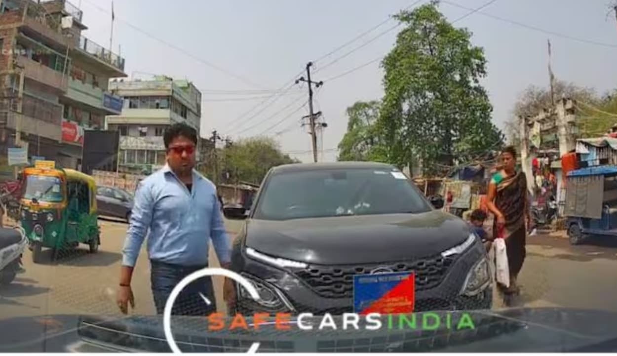 Viral Video: गलत साइड से आ रही थी सरकारी अफसर की कार, आम आदमी ने रोका तो दी धमकी