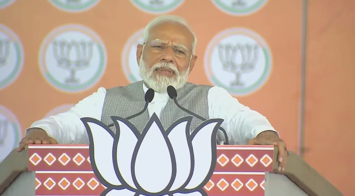 Lok Sabha Election 2024 : पीएम मोदी ने कहा-शहजादे में हिम्मत है तो सामने आकर कहें -मैं ट्रिपल तलाक फिर से लागू कर दूंगा