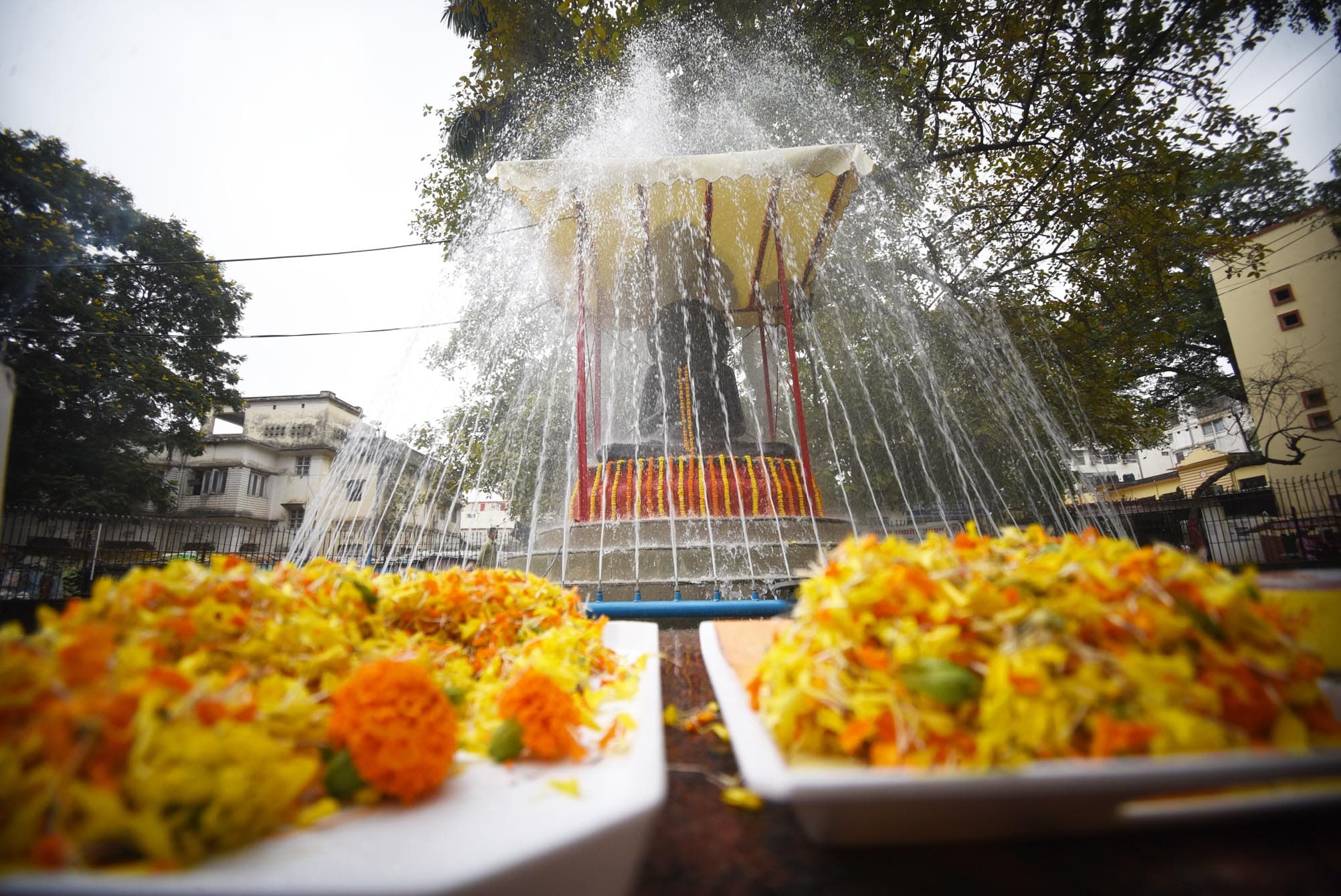 भगवान बुद्ध के 2568वें जन्मोत्सव पर शहर में हर ओर गूंजा बुद्धं शरणं गच्छामि...