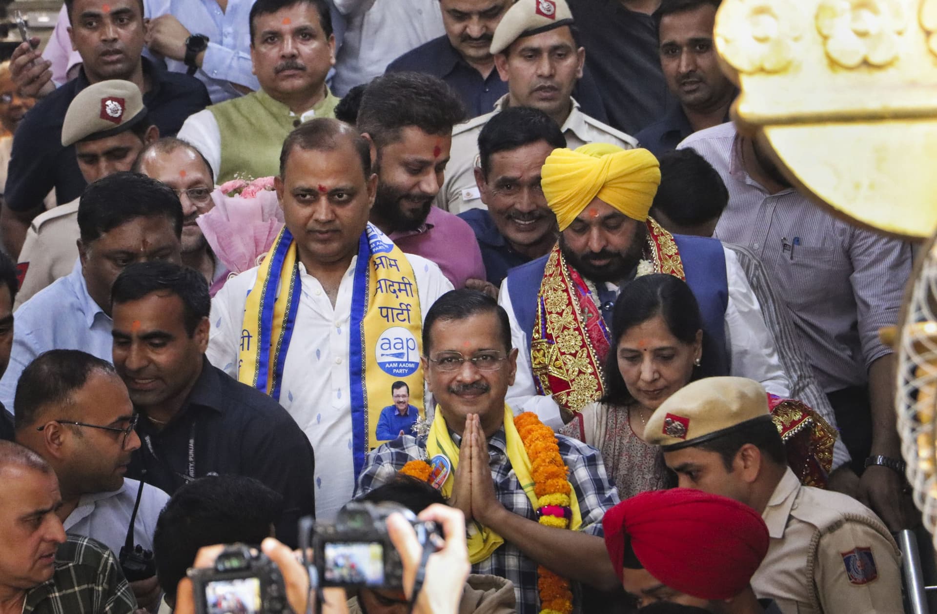 अरविंद केजरीवाल ने कहा- हम पर बजरंगबली की कृपा, ‘आप’ के खिलाफ साजिश होगी नाकाम
