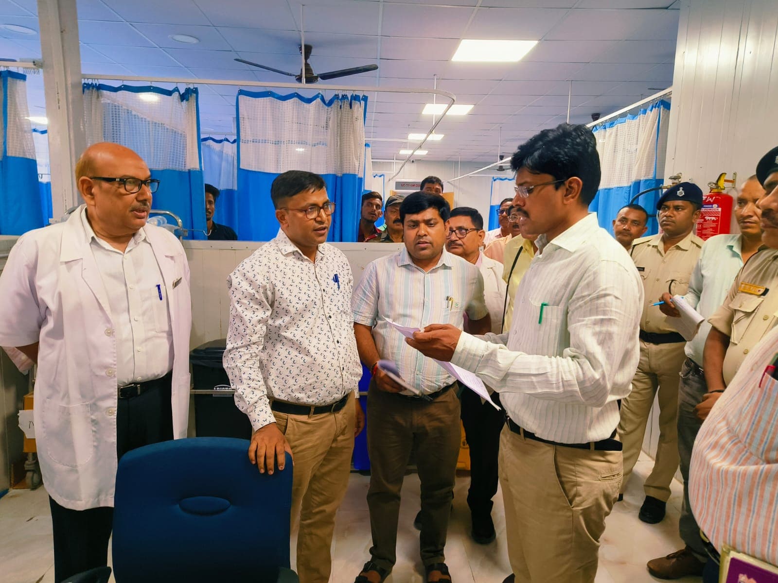 ANMMCH में हीटवेव के मरीजों के लिए 48 बेड ही फंक्शनल, डीएम ने हर छोटी कमियों को दूर करने का दिया टास्क