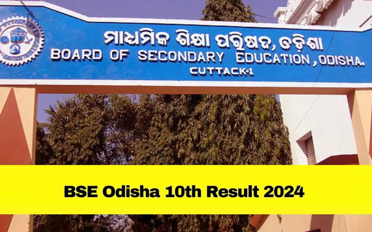 BSE Odisha 10th Result 2024 अब से थोड़ी देर में होने वाला है जारी