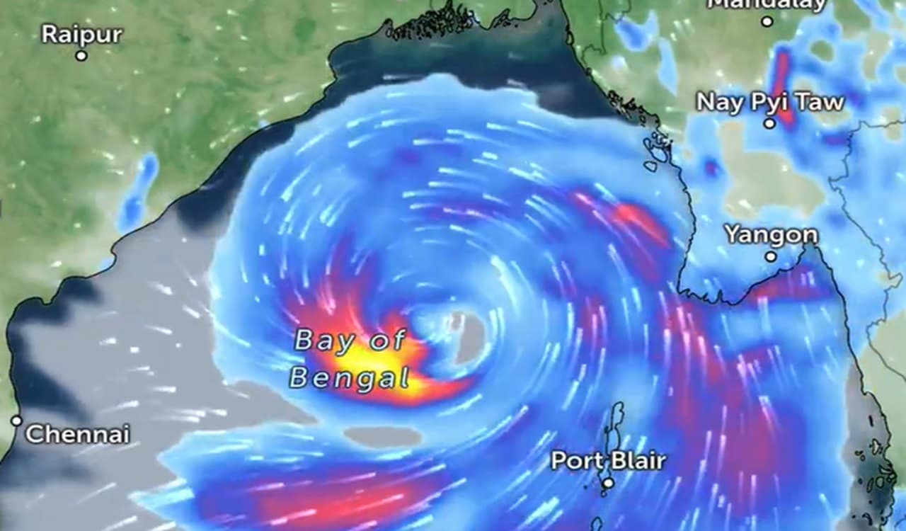 Cyclone Remal: 102KM की रफ्तार से आगे बढ़ रहा भीषण चक्रवाती तूफान ‘रेमल’, IMD ने जारी किया अलर्ट