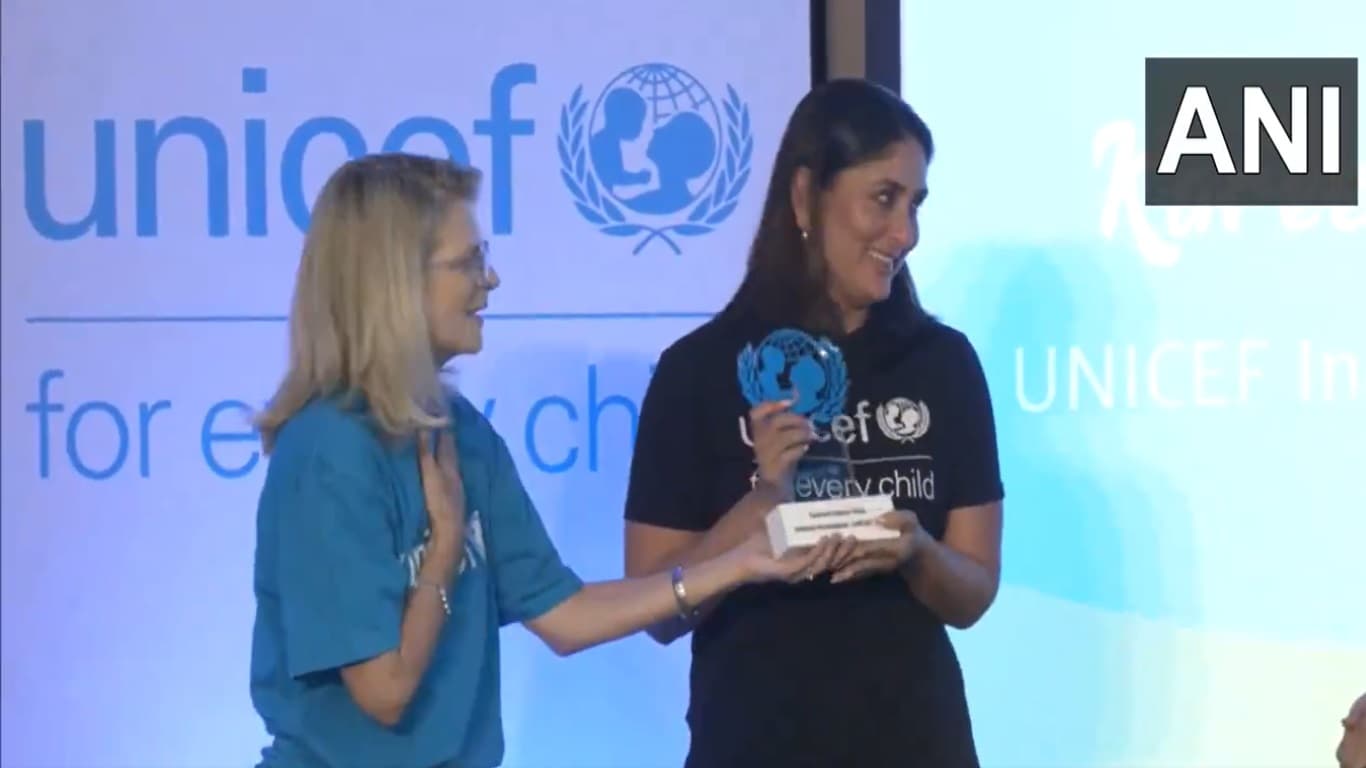 Kareena Kapoor Khan को यूनिसेफ इंडिया का नेशनल ब्रांड एंबेसडर बनाया गया