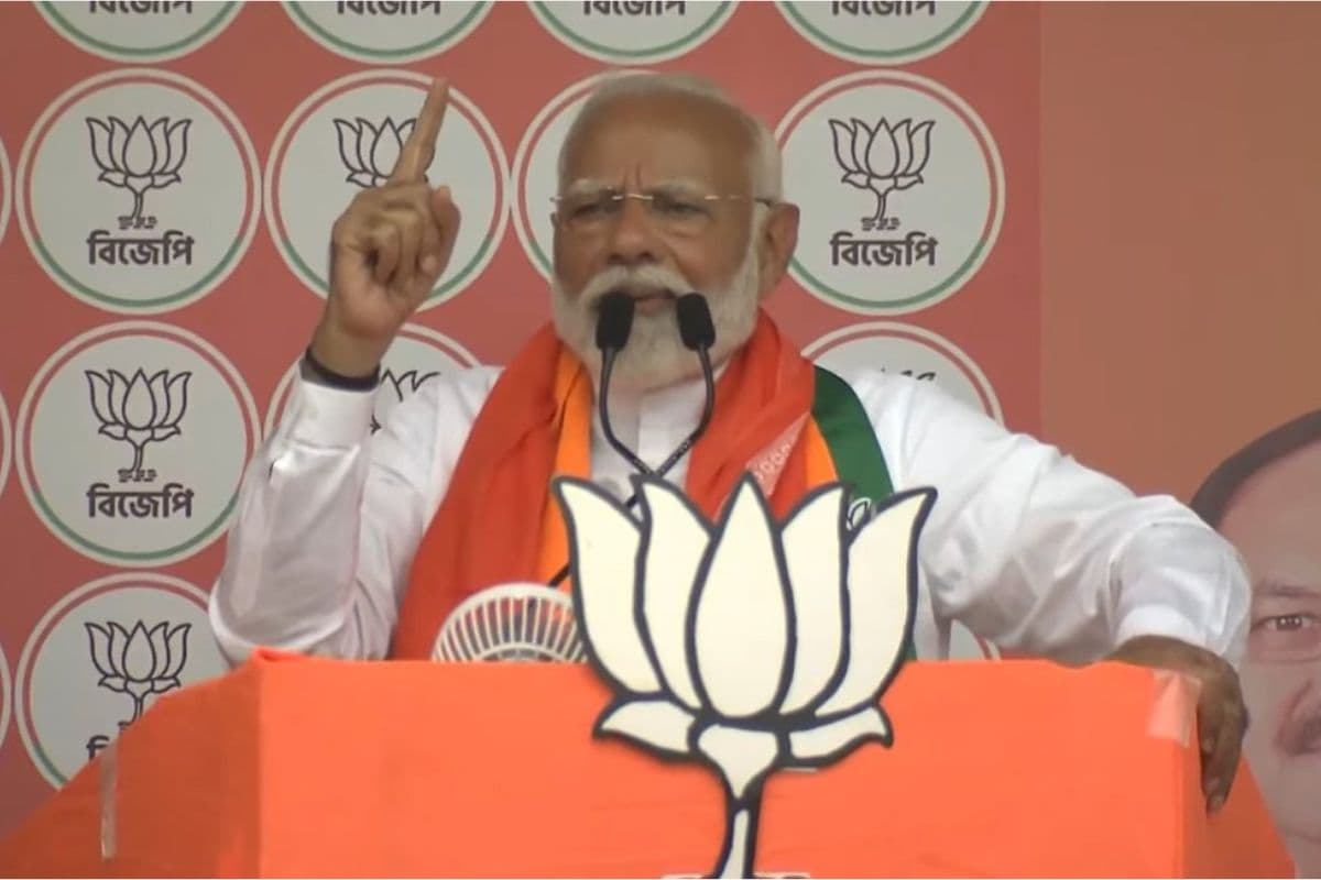 Narendra Modi : प्रधानमंत्री ने कहा, विकास के जो काम नरेन्द्र मोदी करता है, तृणमूल कहती है कि 'ऐटा होते देबो ना'