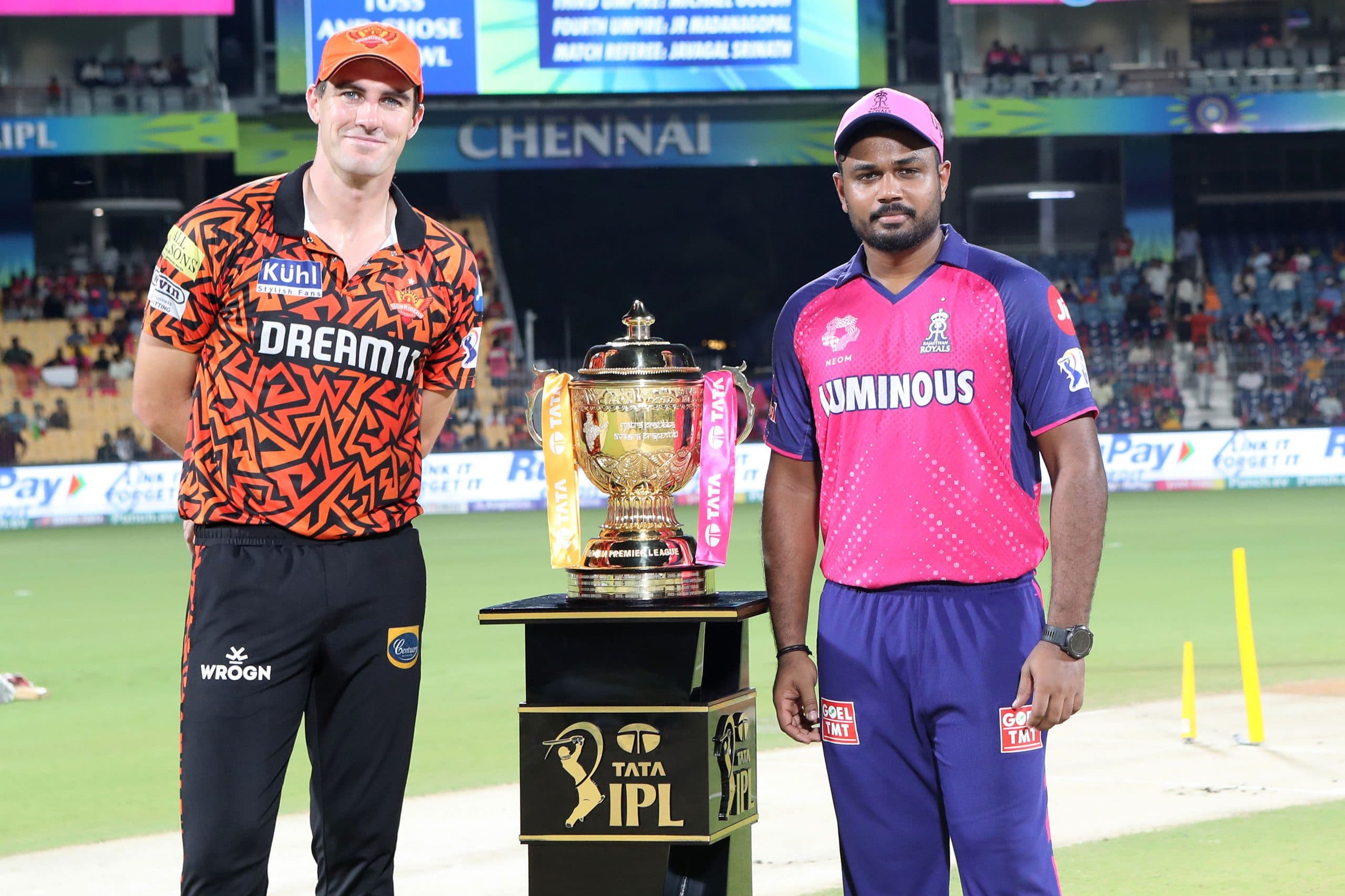 RR vs SRH, IPL 2024: राजस्थान ने टॉस जीतकर किया गेंदबाजी का फैसला, देखें प्लेइंग XI