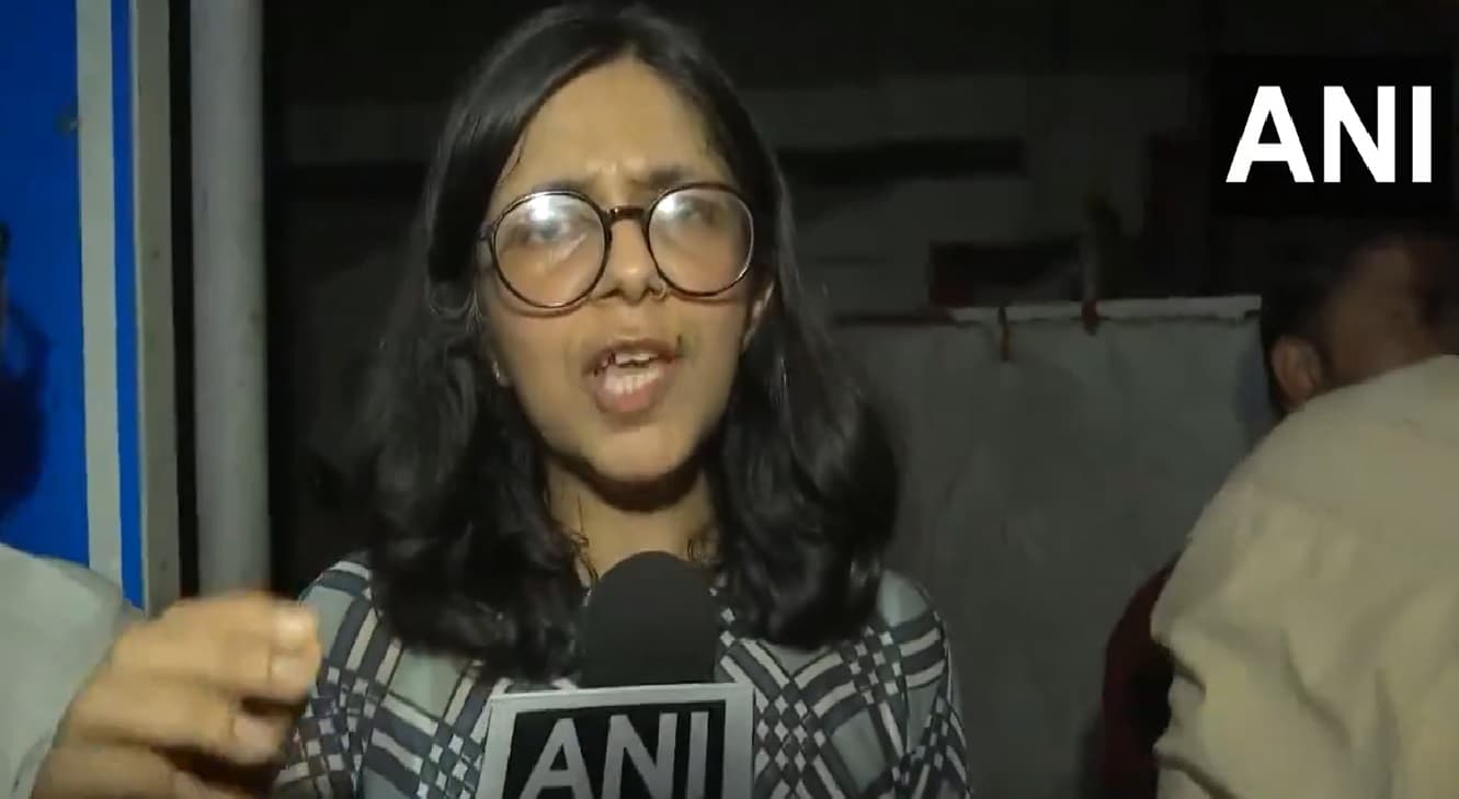 Swati Mailwal दुर्व्यवहार मामला, AAP सांसद मालीवाल के घर पहुंचे एडिशनल सीपी
