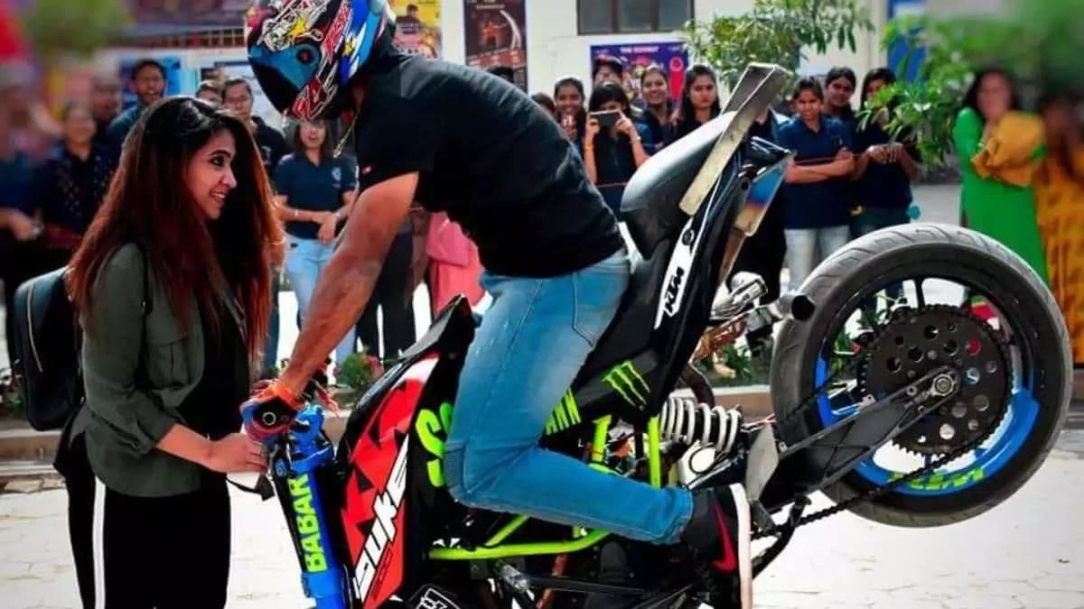 बाइक से स्टंट करोगे तो जाओगे जेल! कट सकता है 40 हजार रुपये तक का जुर्माना