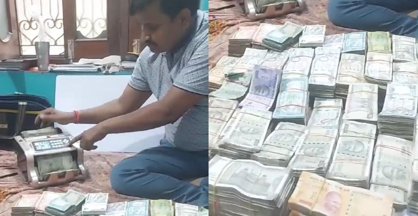 रक्सौल में गुड़ कारोबारी के घर छापेमारी, 94 लाख कैश बरामद, नोट गिनने की मशीन भी मिली