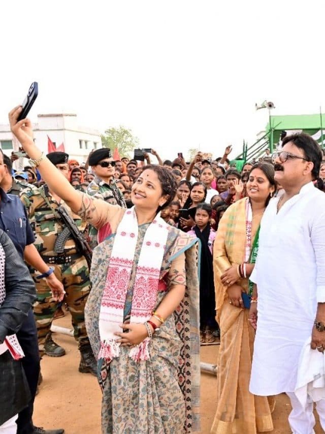 I.N.D.I.A. के लिए झारखंड में पसीना बहा रहीं कल्पना सोरेन