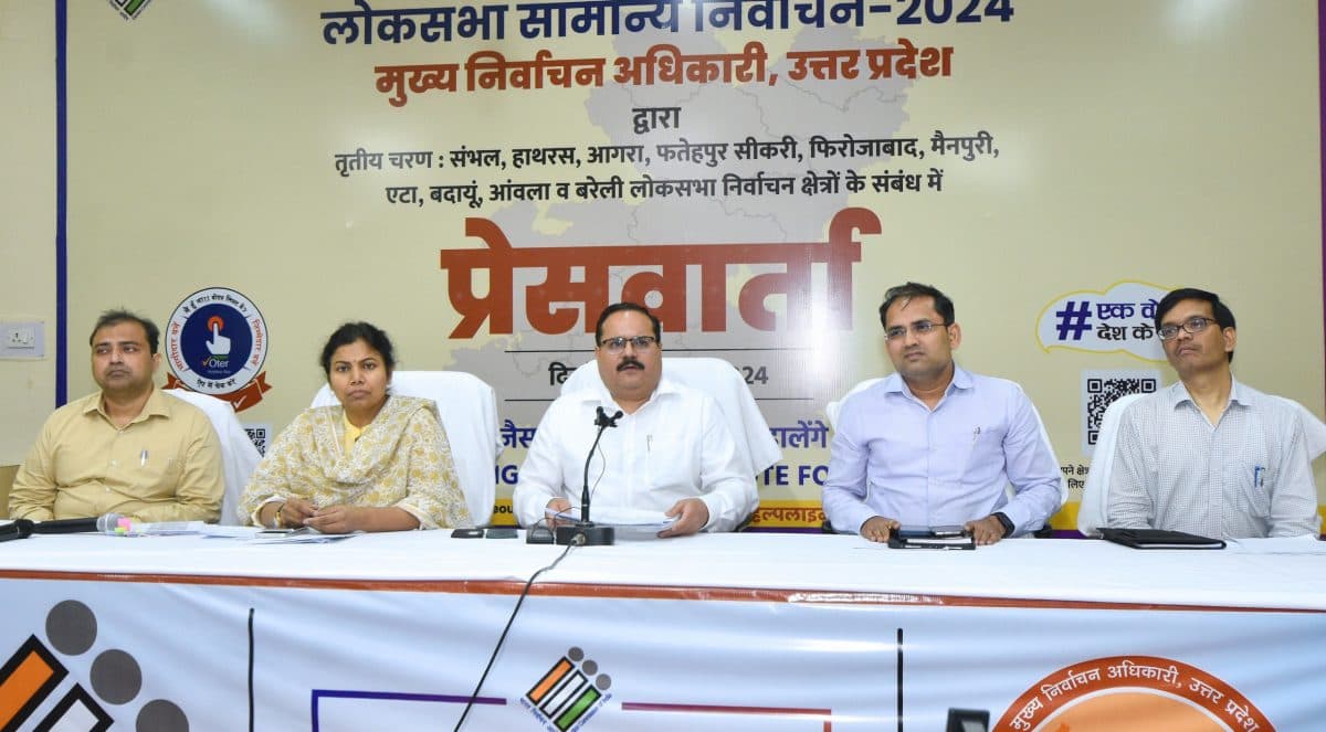 Lok Sabha Election 2024: यूपी की 10 सीटों पर शाम 6 बजे तक 57.34 प्रतिशत मतदान, संभल सबसे आगे