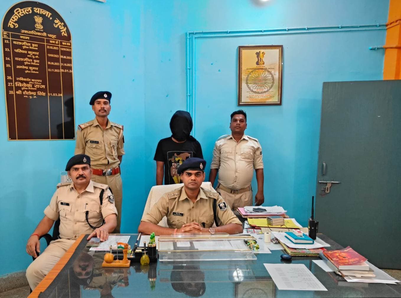 खगड़िया के ड्रग्स तस्कर को 1.1 ग्राम स्मैक के साथ मुंगेर पुलिस ने किया गिरफ्तार
