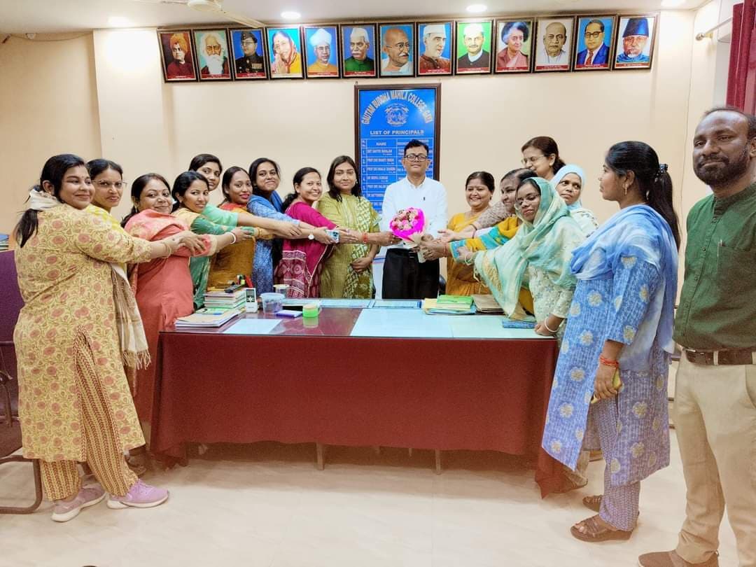 जीबीएम कॉलेज के प्रोफेसर इंचार्ज बने डॉ सहदेब बाउरी