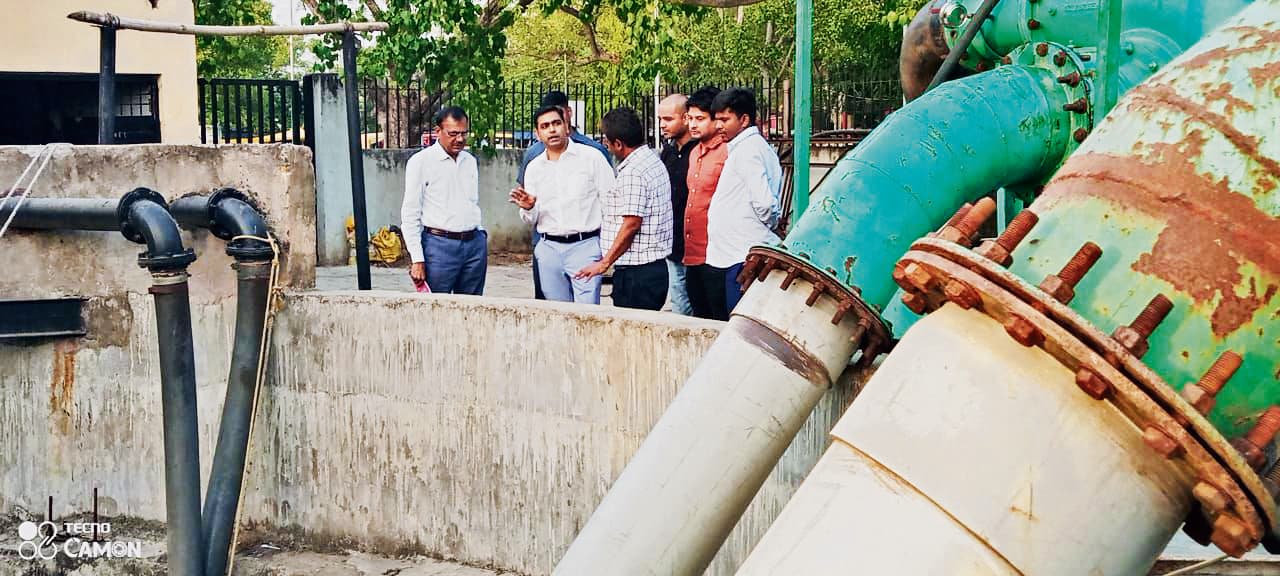 इको पार्क में बनाया जायेगा उच्च क्षमता का ड्रेनेज पंपिंग स्टेशन