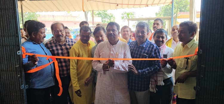 भाजपा का चुनावी कार्यालय का उदघाटन