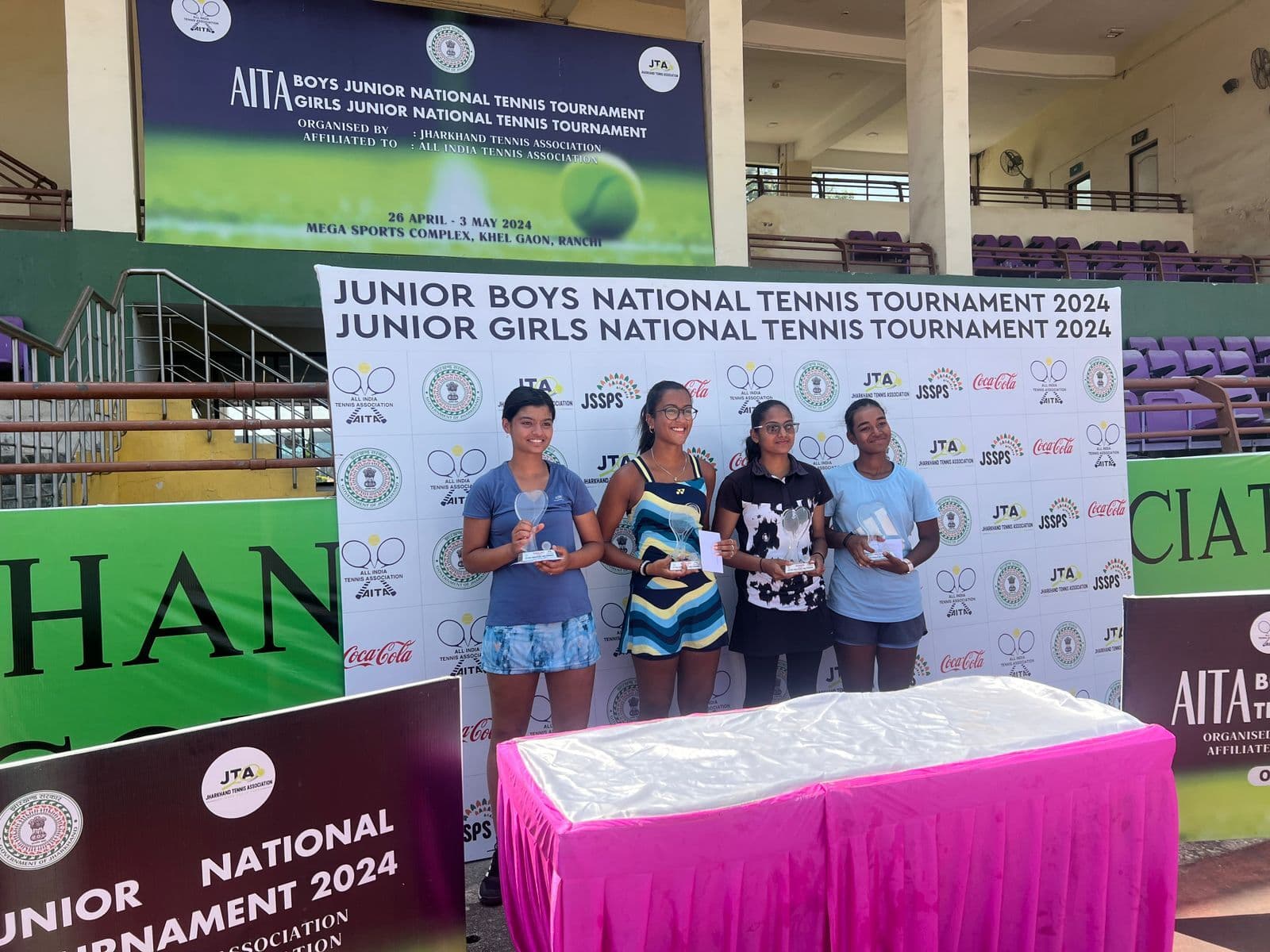 जूनियर नेशनल टेनिस : उत्तर प्रदेश की शगुन को दोहरा खिताब