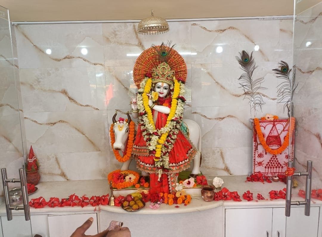 गो परिक्रमा मंदिर का प्रथम वार्षिकोत्सव कल