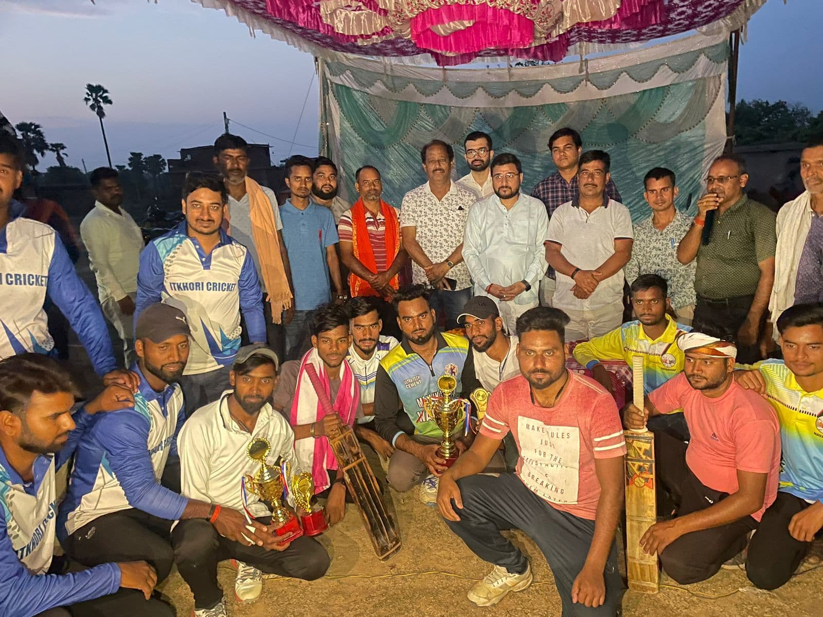 क्रिकेट के फाइनल में महेशा की टीम चैंपियनखेल के प्रति खिलाड़ियों को हमेशा प्रोत्साहित करना ही हमारा लक्ष्य है :– हर्ष अजमेरा।