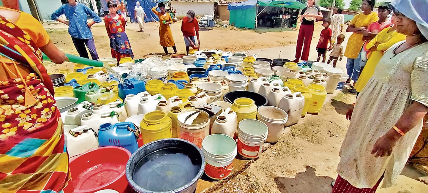 राजधानी के 95 मोहल्लों में जलसंकट गहराया, टैंकरों से भेजा जा रहा पानी