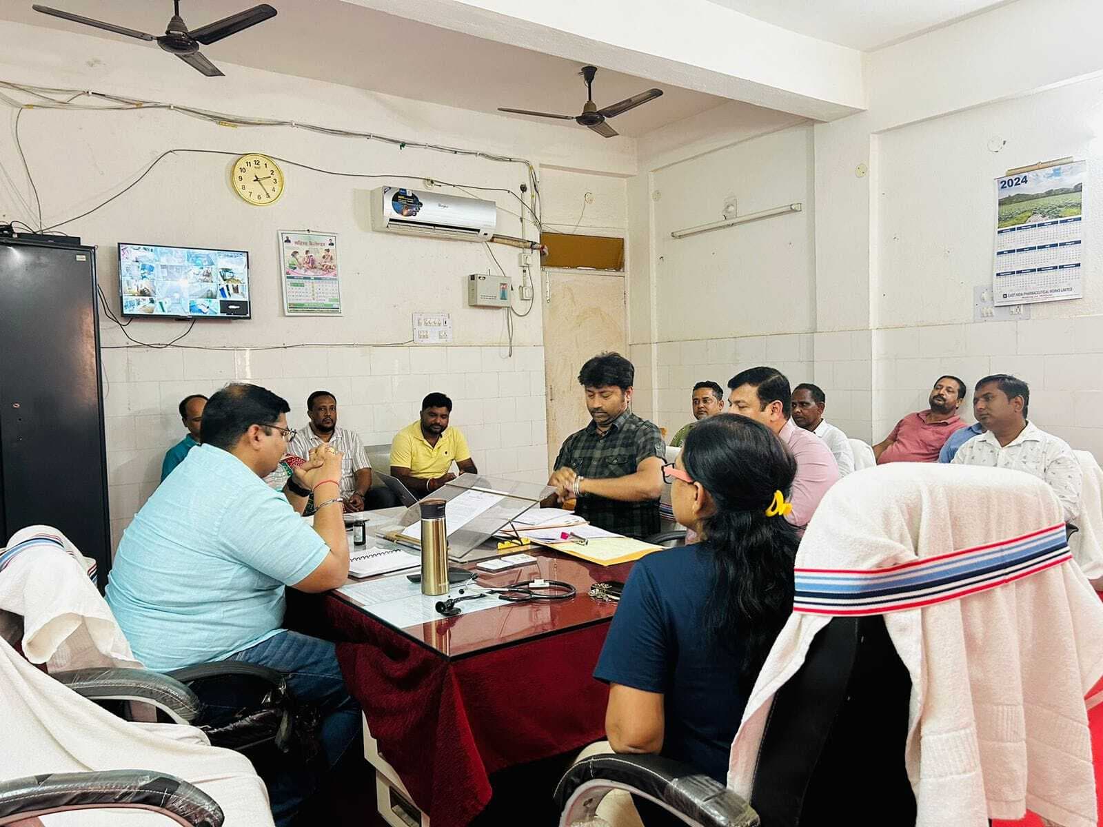 ड्रोन से दवा व जांच सैंपल उपलब्ध कराने पर हुई चर्चा