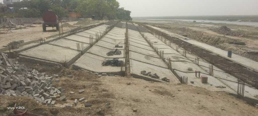 रिवर फ्रंट डेवलपमेंट का कार्य फिर से बंद