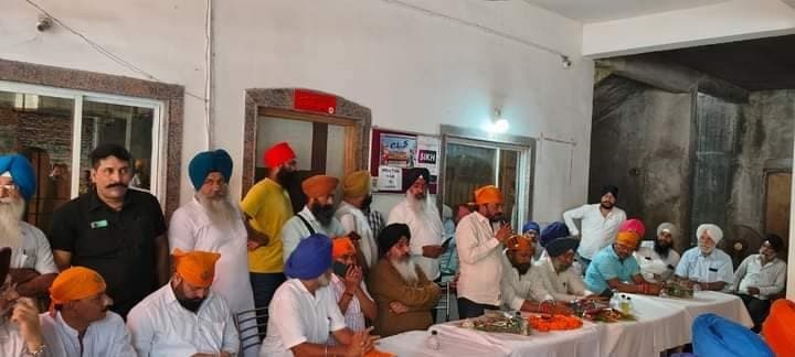 समीर मोहंती ने सिख समाज के बुद्धिजीवियों से मांगा समर्थन