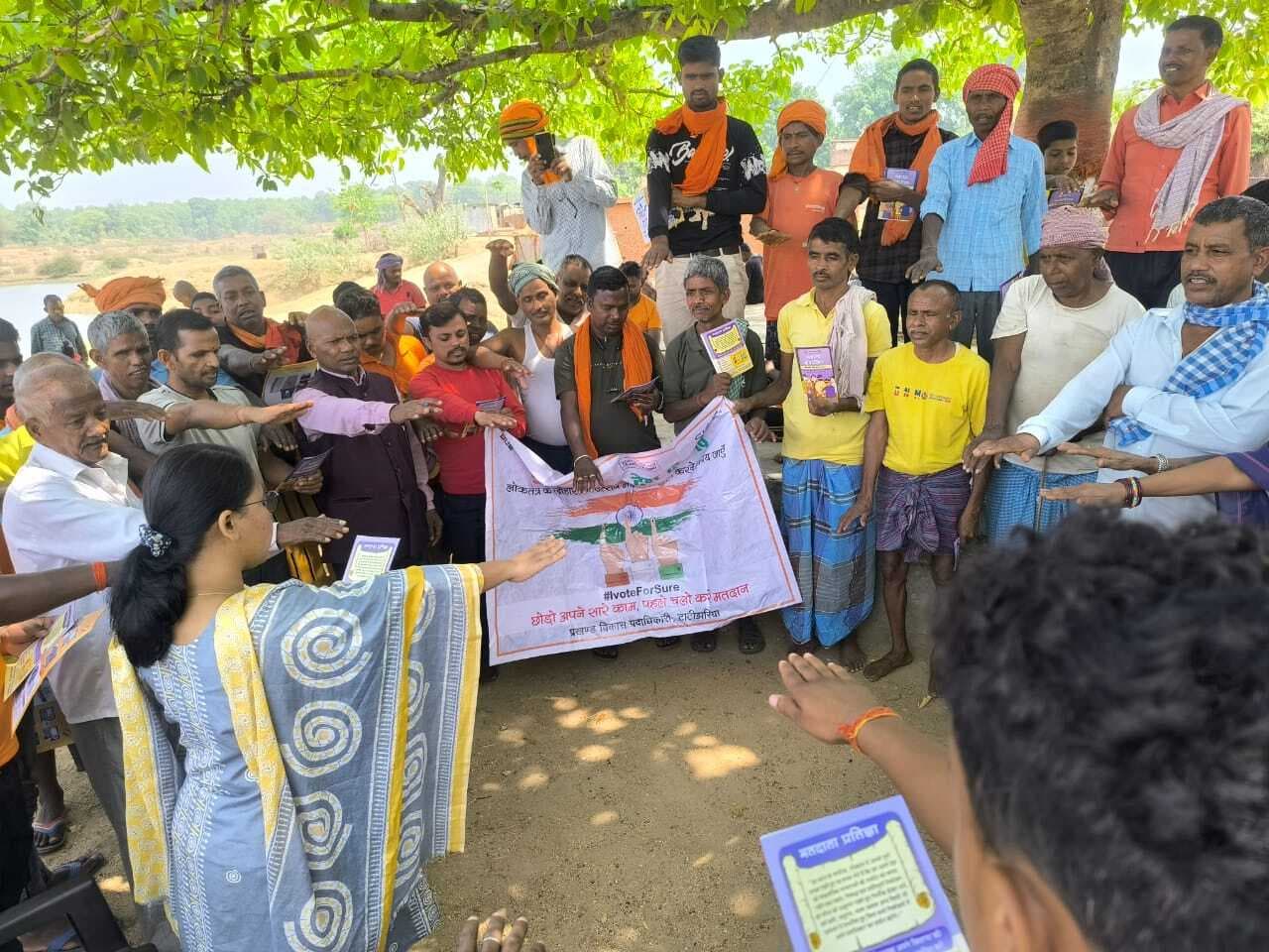 बेडम गांव के लोग प्रशासन की गाड़ियों से पहुंचेंगे मतदान केंद्र