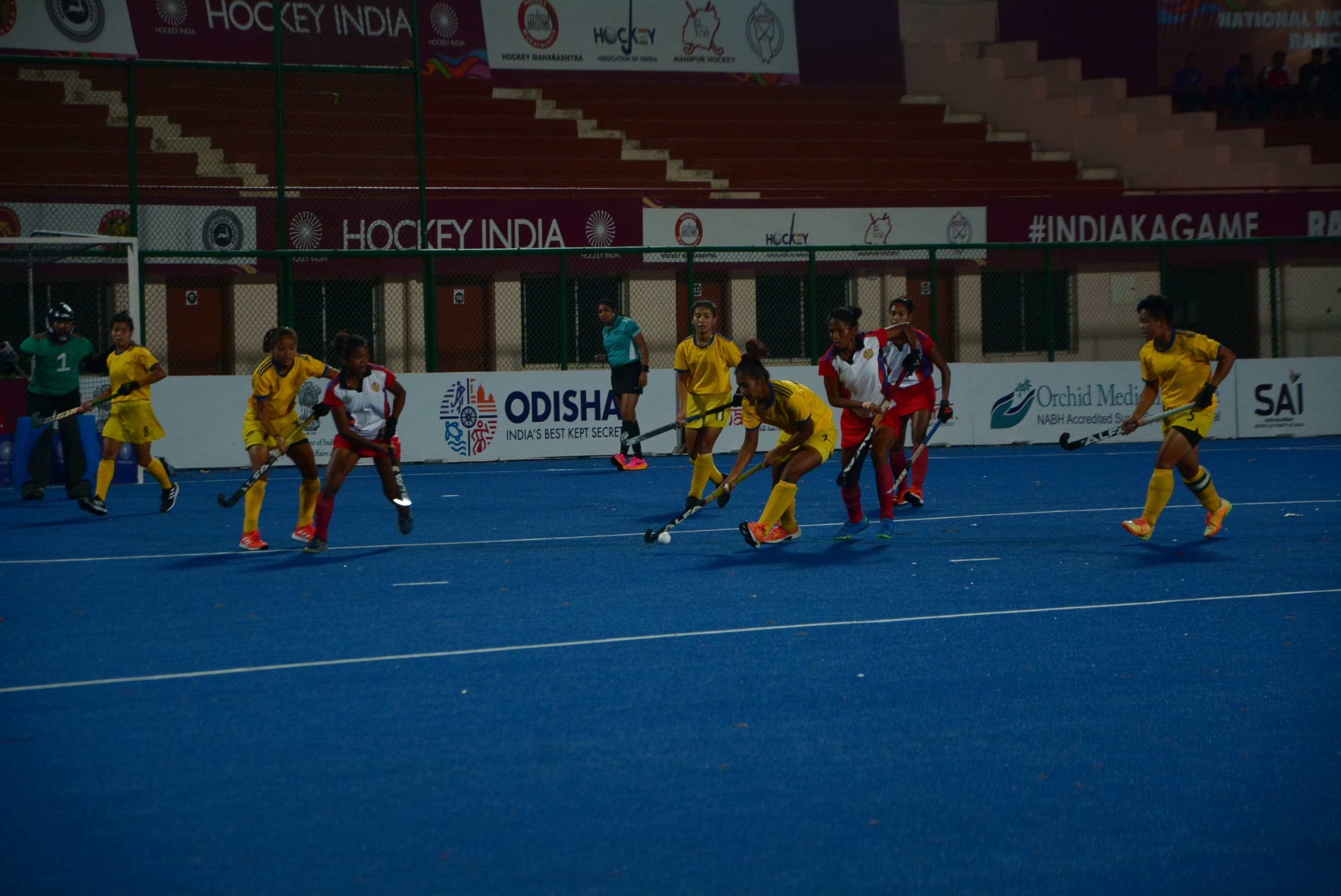 राष्ट्रीय महिला हॉकी : स्वीटी ने हैट्रिक समेत किये चार गोल, झारखंड जीता