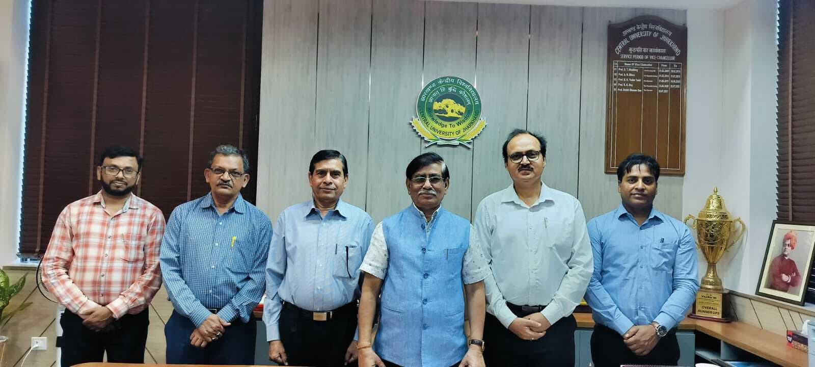 यूजीसी की दो सदस्यीय टीम निरीक्षण करने पहुंची सीयूजे