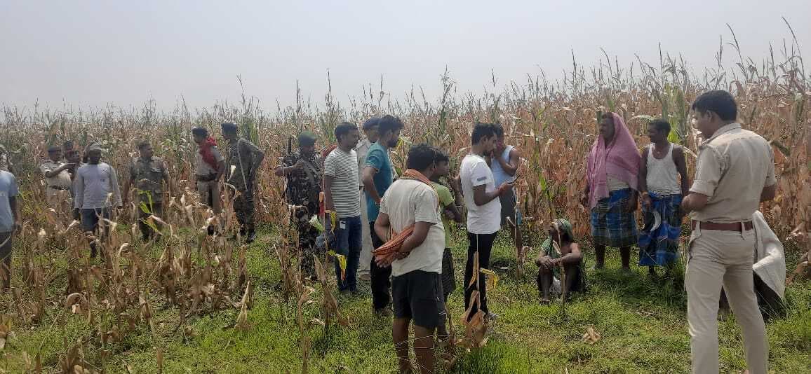 अर्धनग्न अवस्था में सिर कटी महिला की लाश बरामद, हत्या की गुत्थी सुलझाने डॉग स्क्वायड ने की जांच
