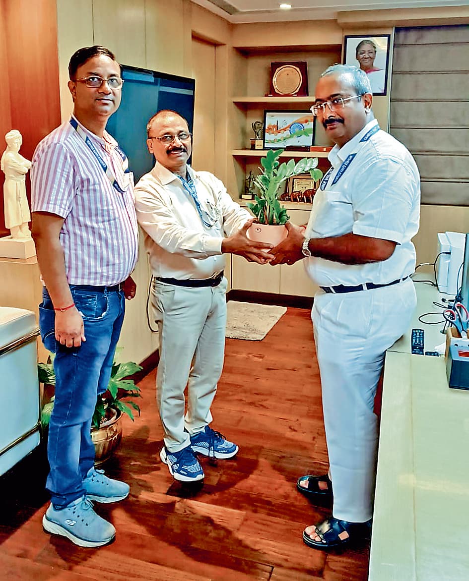 दुर्गापुर : डीवीसी अफसरों के साथ ओबीसी वेलफेयर संघ की बैठक