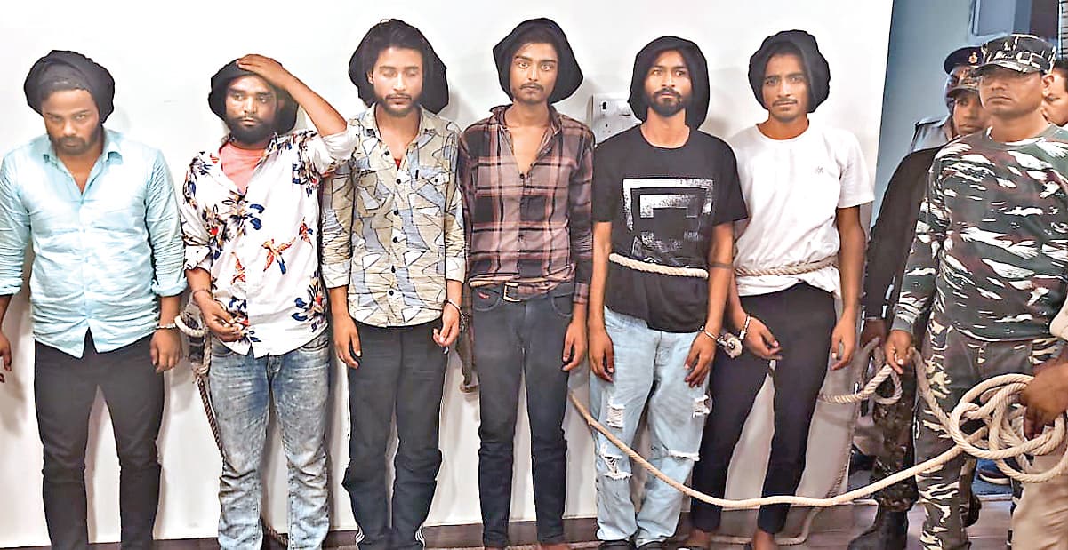 ब्राउन शुगर के साथ मुख्य सप्लायर सहित छह तस्कर गिरफ्तार