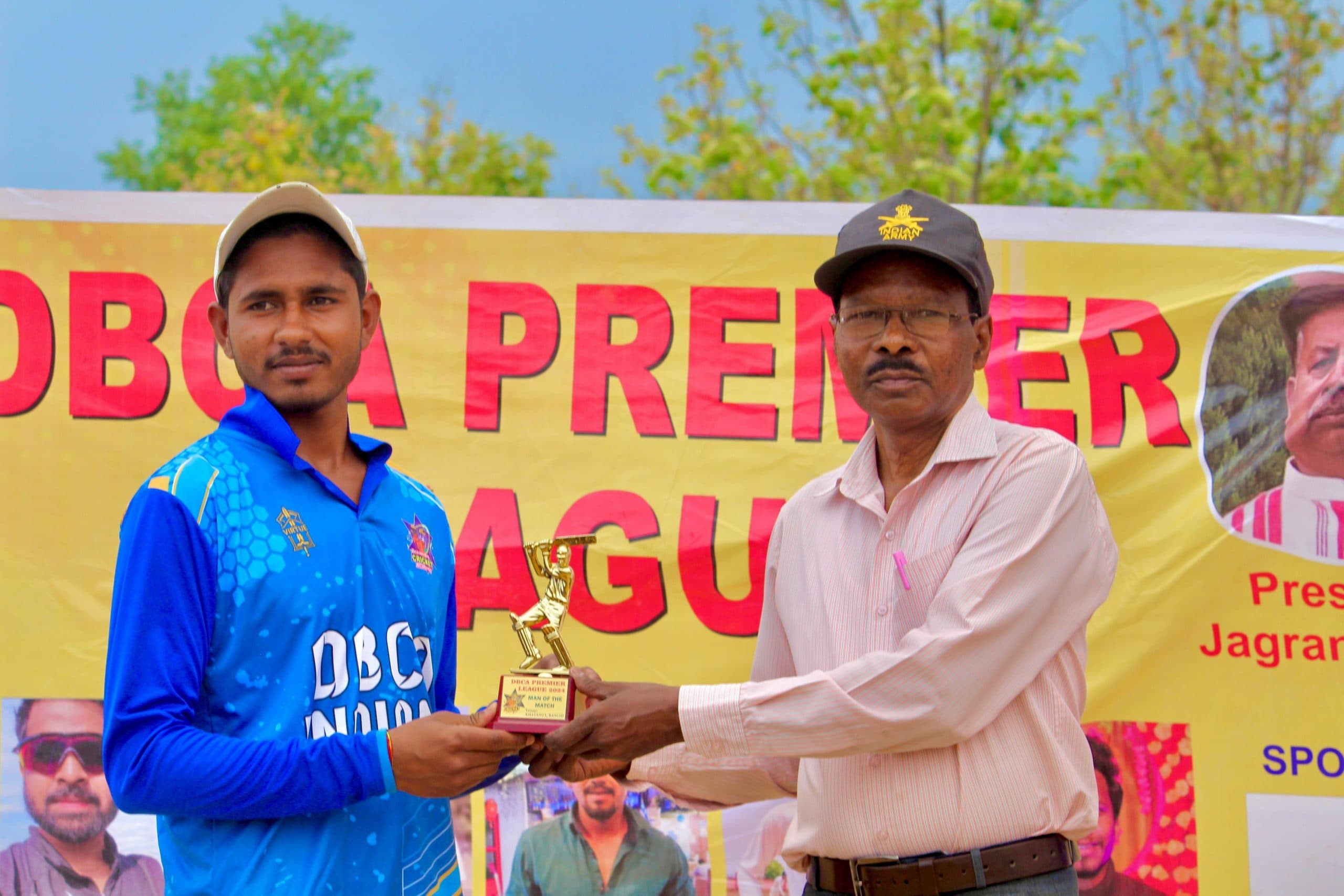 डीबीसीए इंडियन 33 रन से जीता, श्याम बने प्लेयर ऑफ द मैच