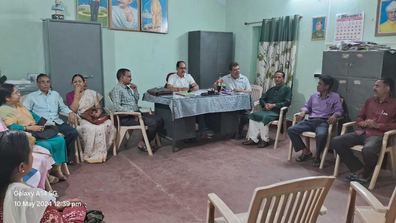 महाविद्यालय का एसएसआर मई के अंत तक करें जमा : प्राचार्य