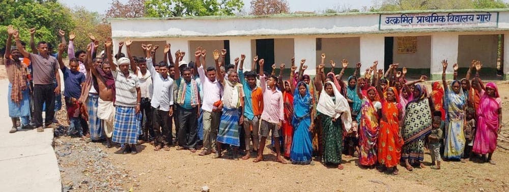 गारो गांव के लोगों ने कहा : बिजली नहीं तो वोट नहीं