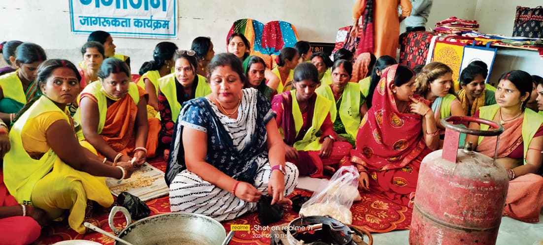 Jamui News : अब मटिया में बने मोटे अनाज का लड्डू खायेंगे लोग