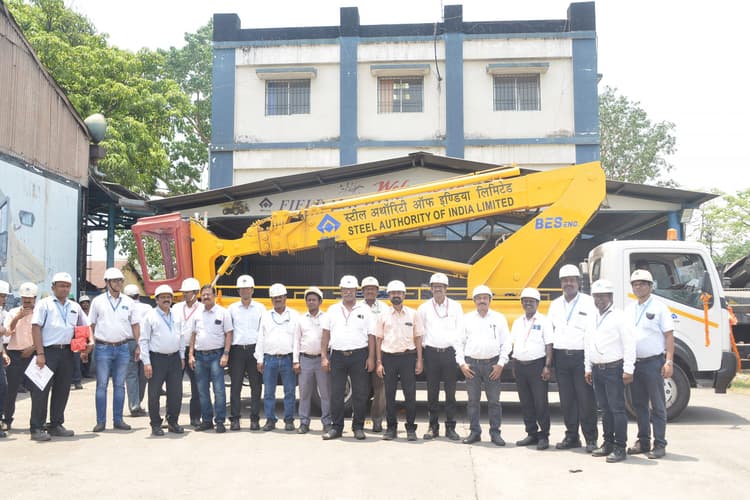 आरएसपी के बेड़े में नया एरियल लिफ्टर वाहन शामिल, ऊंचाई पर काम करने में होगी आसानी