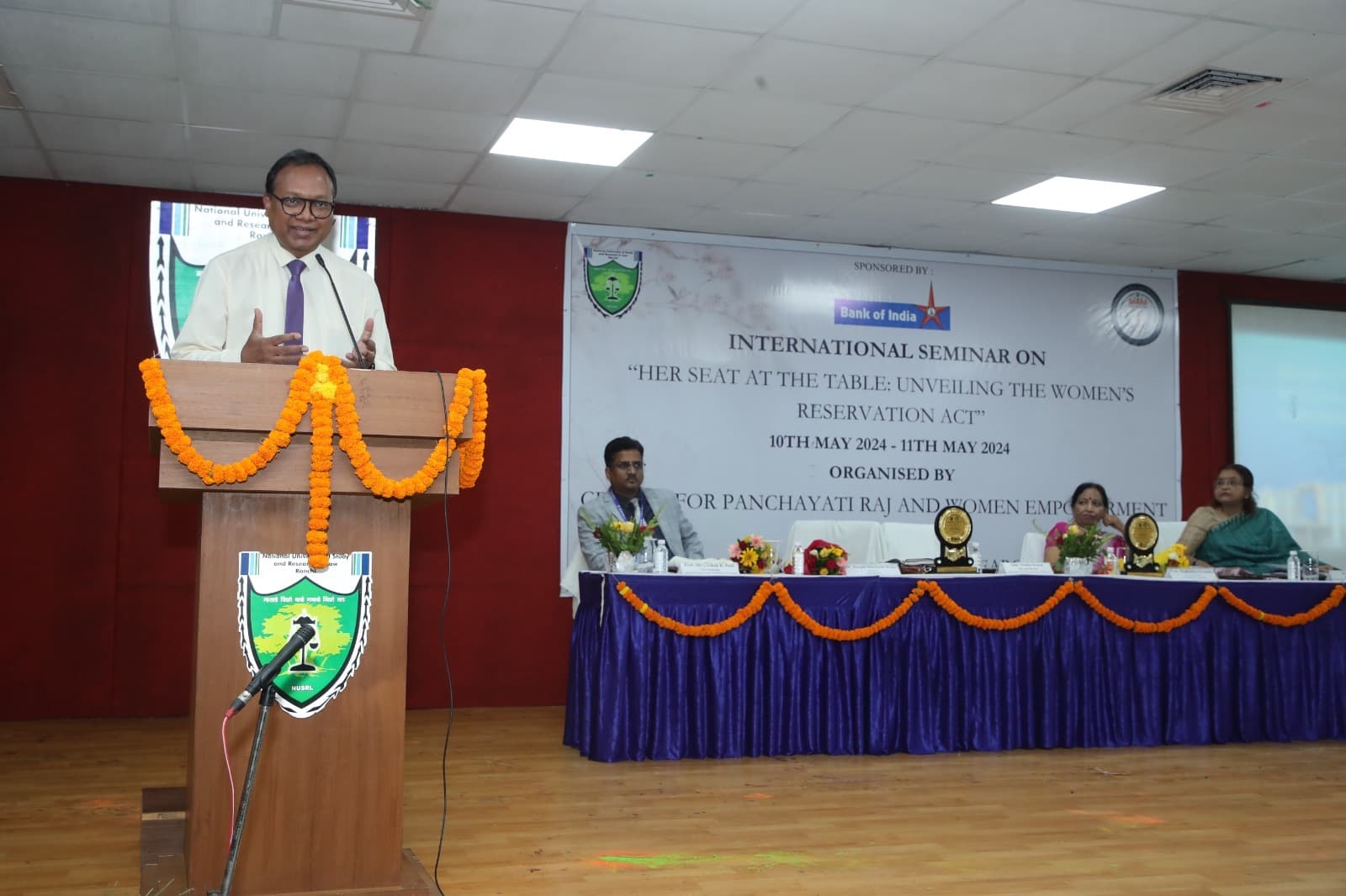 एनयूएसआरएल रांची में महिला सशक्तिकरण पर मंथन