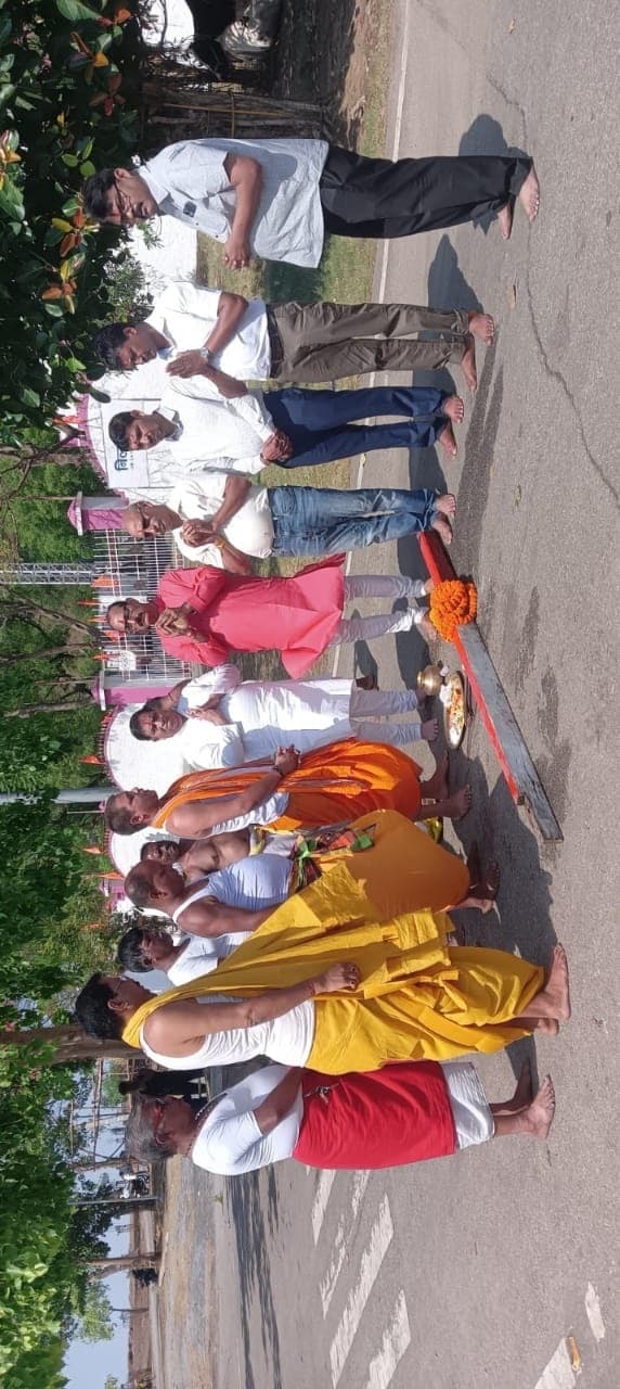 अक्षय तृतीया पर मांगी समृद्धि, रथ निर्माण शुरू