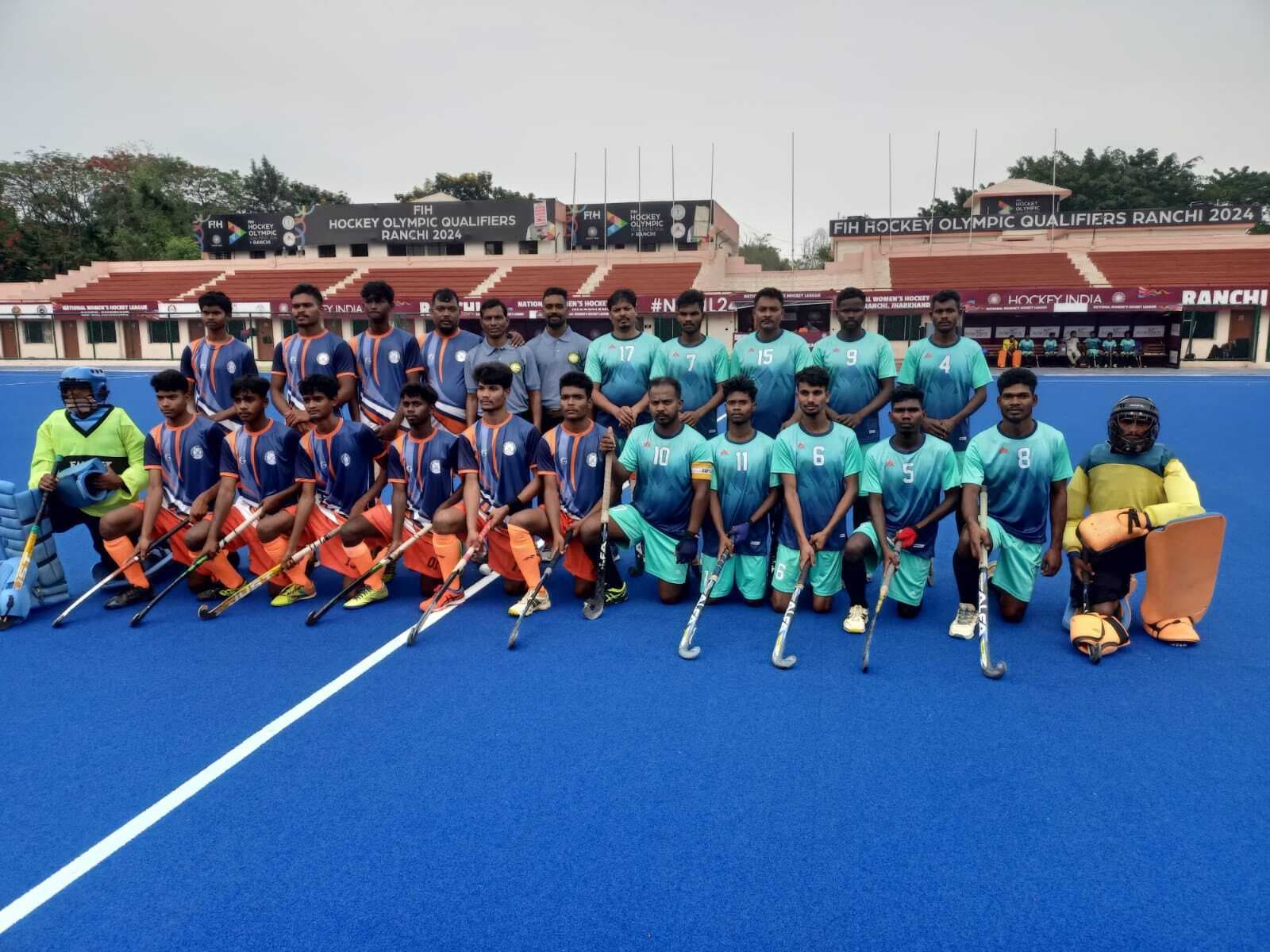 हॉकी रांची लीग : इंडोर हॉकी और बापू क्लब की टीम जीती