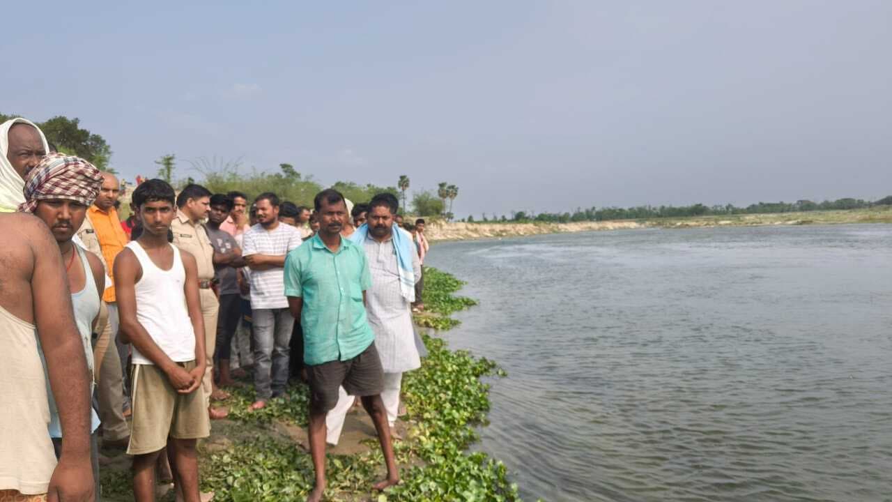 बूढ़ी गंडक में स्नान करने के दौरान छात्र डूबा