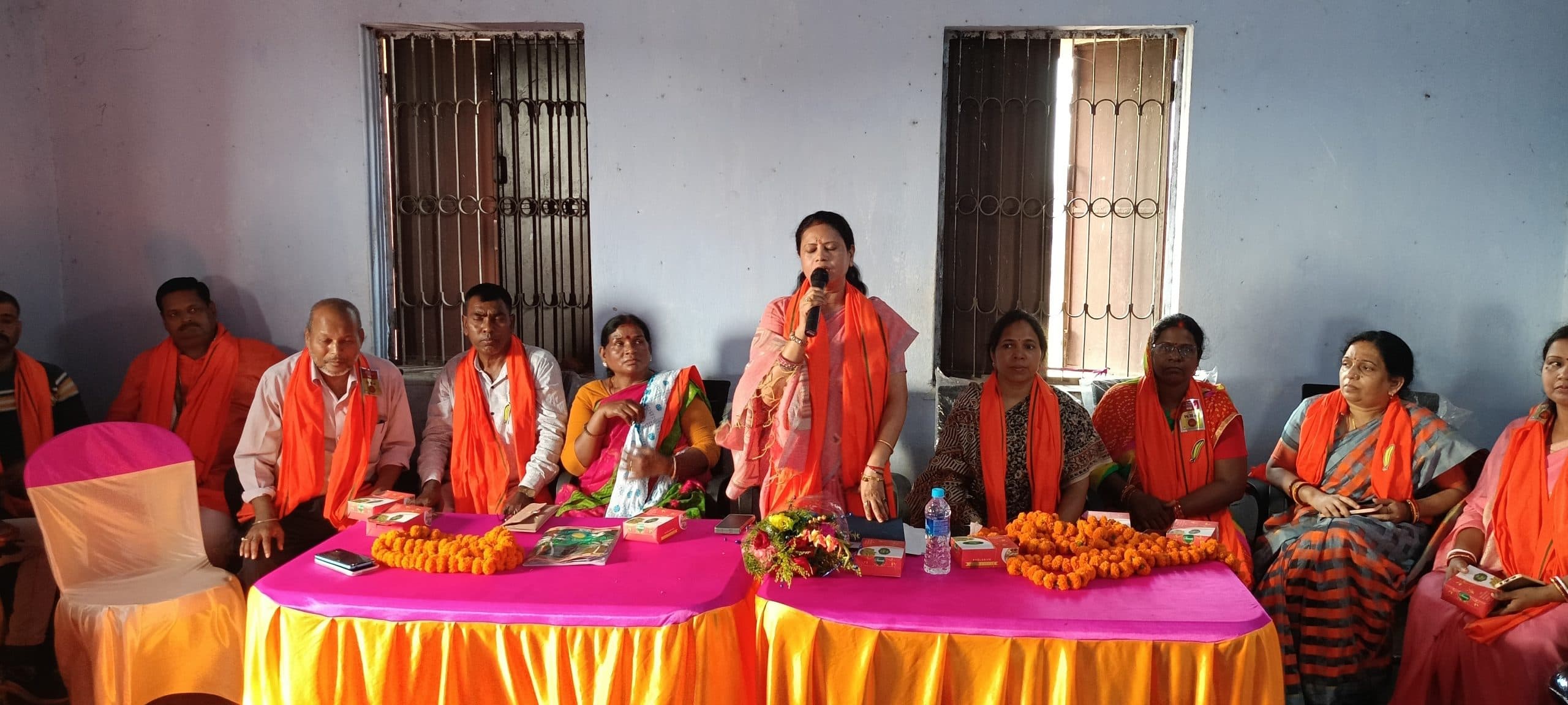 एनडीए प्रत्याशी के लिए रामगढ़ विधायक ने मांगे वाेट