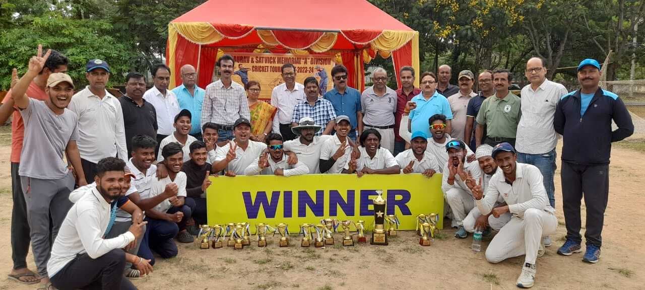 जस्टिस क्रिकेट एकेडमी बना ए डिवीजन क्रिकेट का विजेता