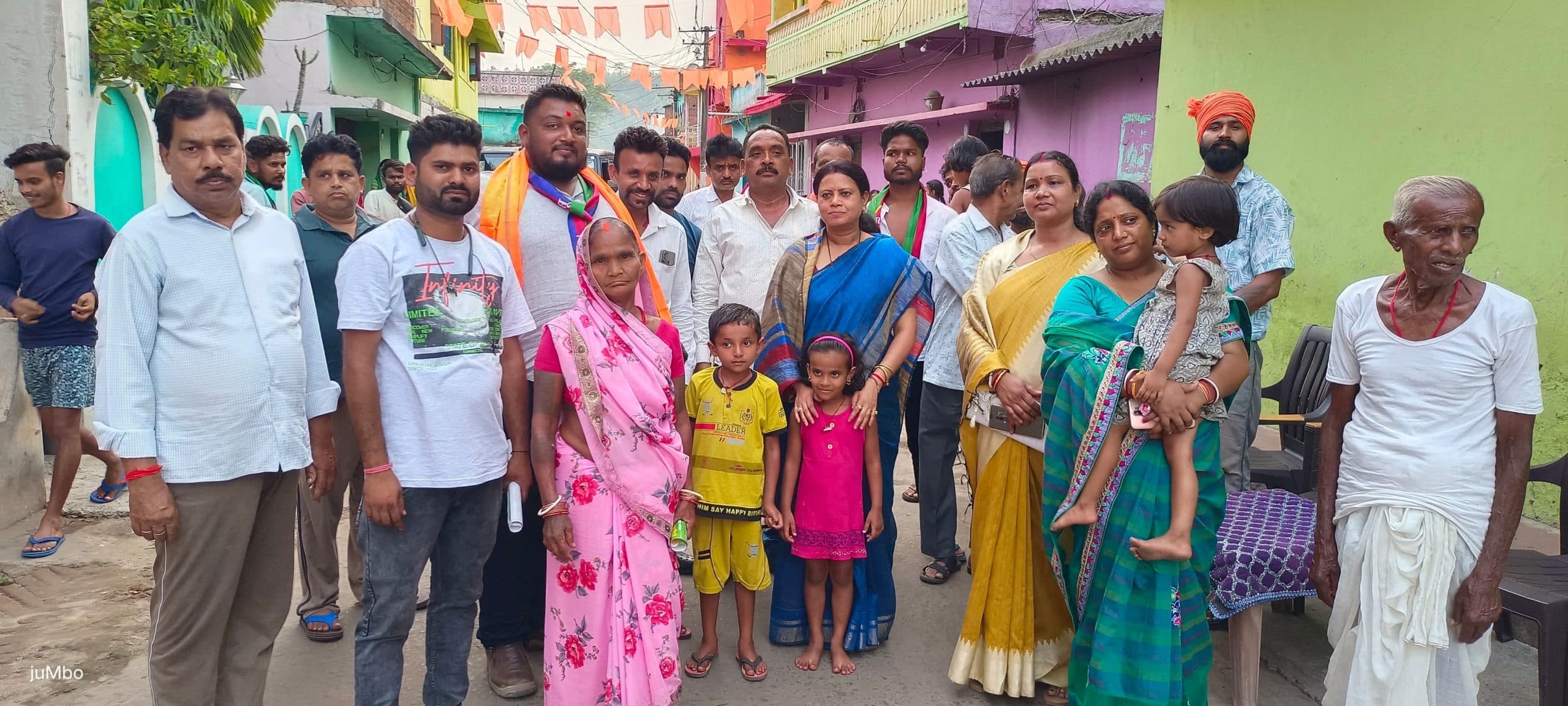 रामगढ़ विधायक ने एनडीए प्रत्याशी के लिए मांगे वोट