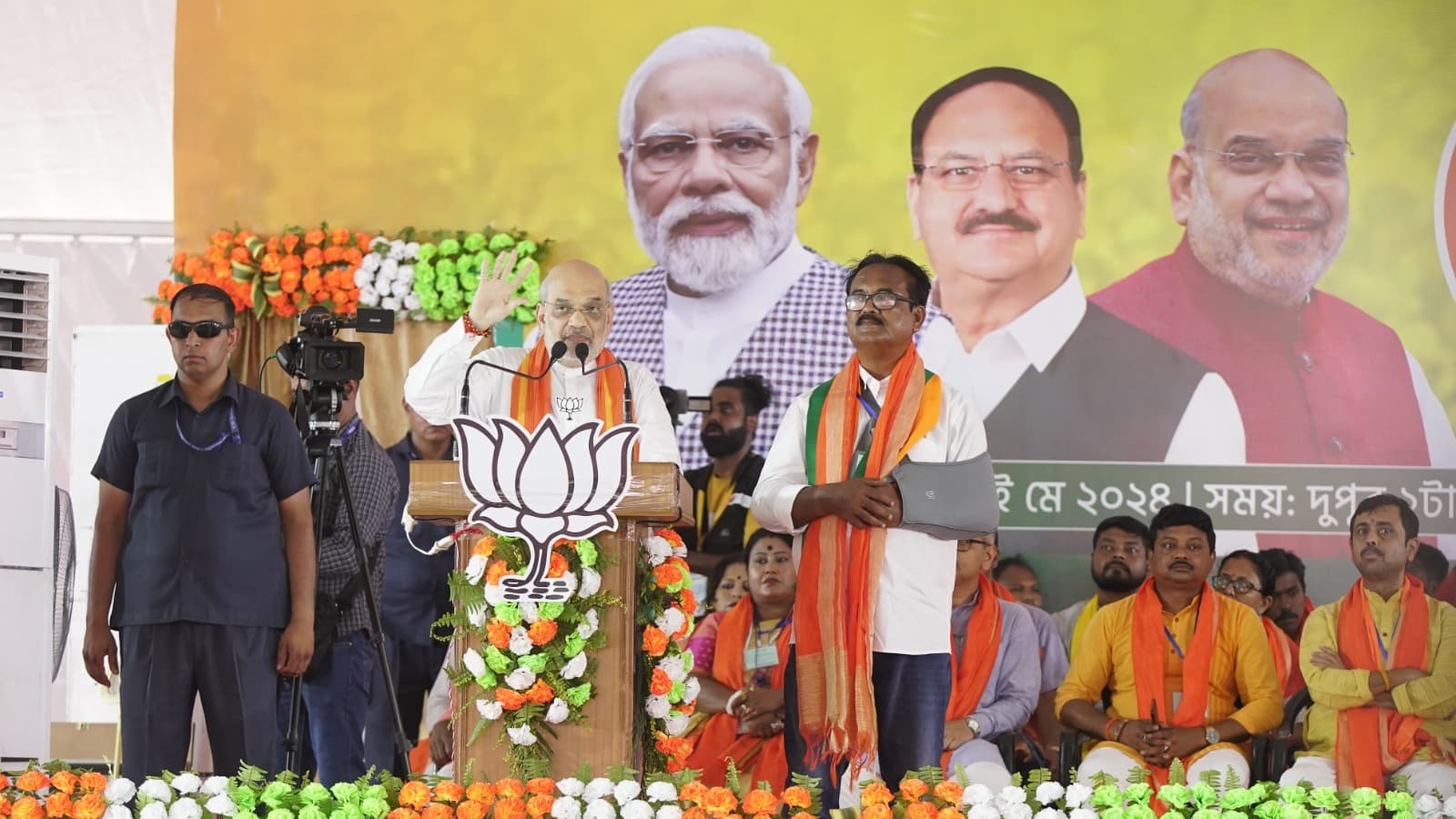 बंगाल में घुसपैठियों को मिल रही खुली छूट  : अमित शाह