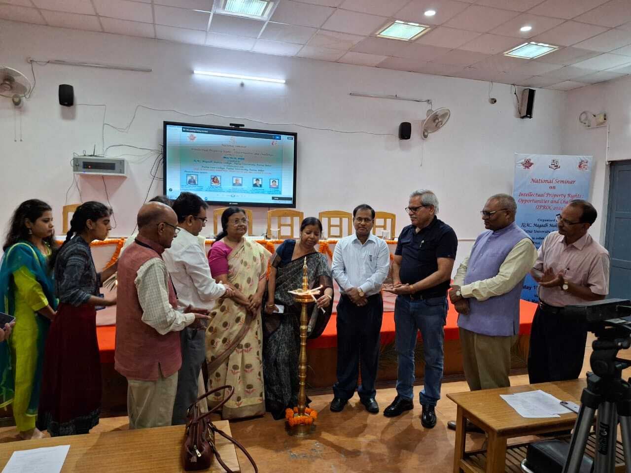 कैंपस : मगध महिला कॉलेज में आइपीआर मुद्दे और चुनौतियां विषय पर सेमिनार का आयोजन