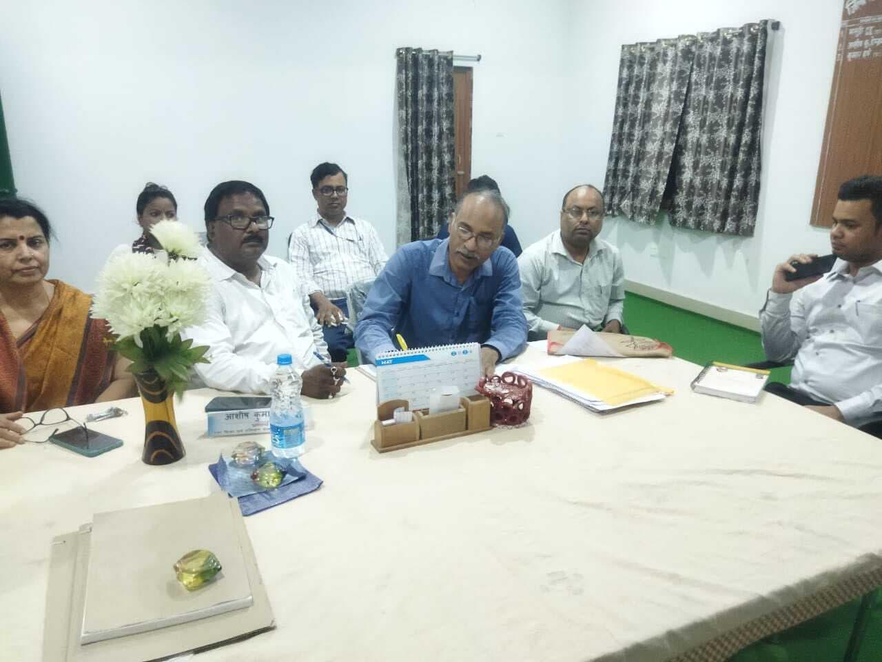 राज्यस्तरीय टीम ने किया डायट का अनुश्रवण