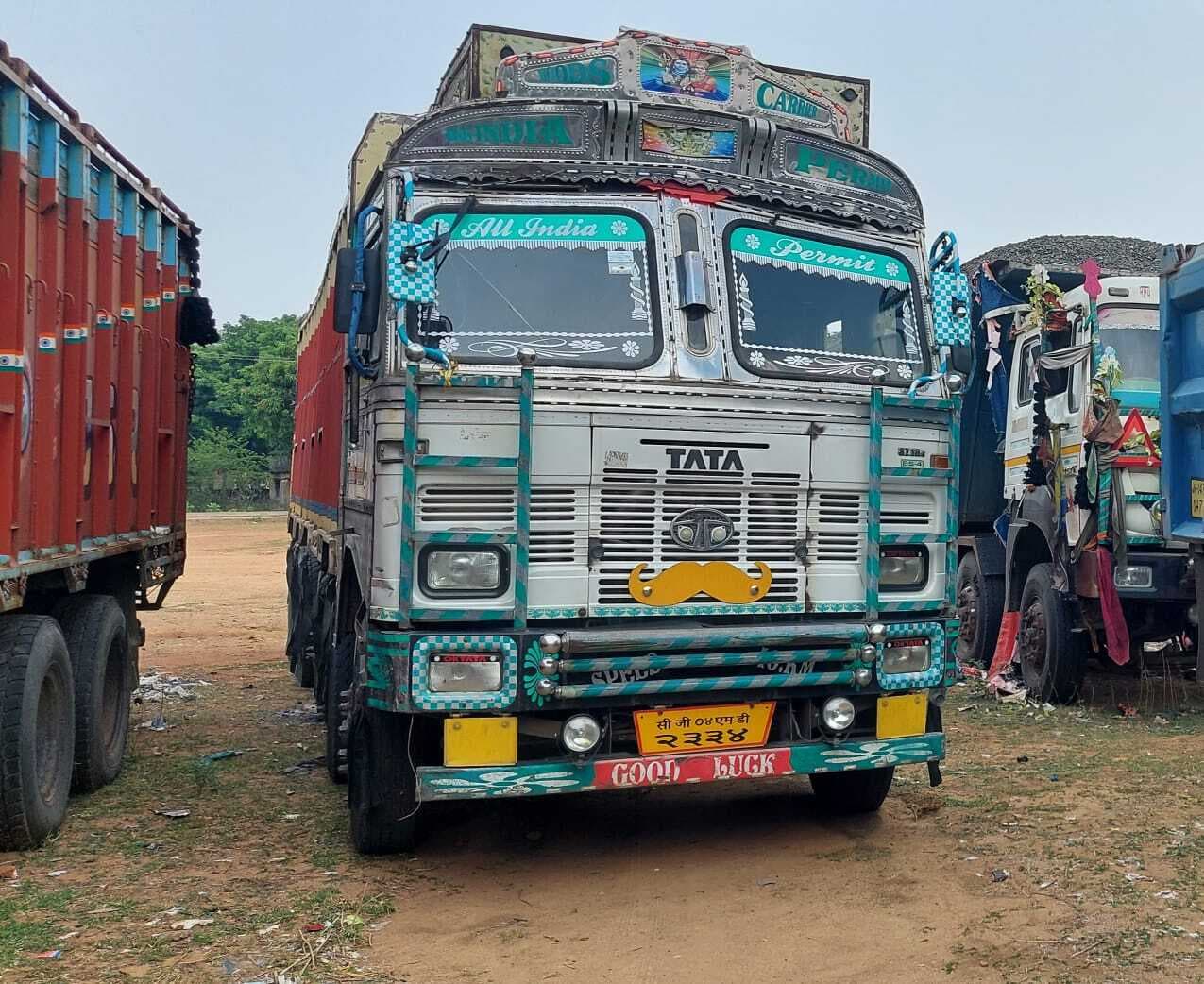 सीओ ने अवैध गिट्टी लदा ट्रक किया जब्त