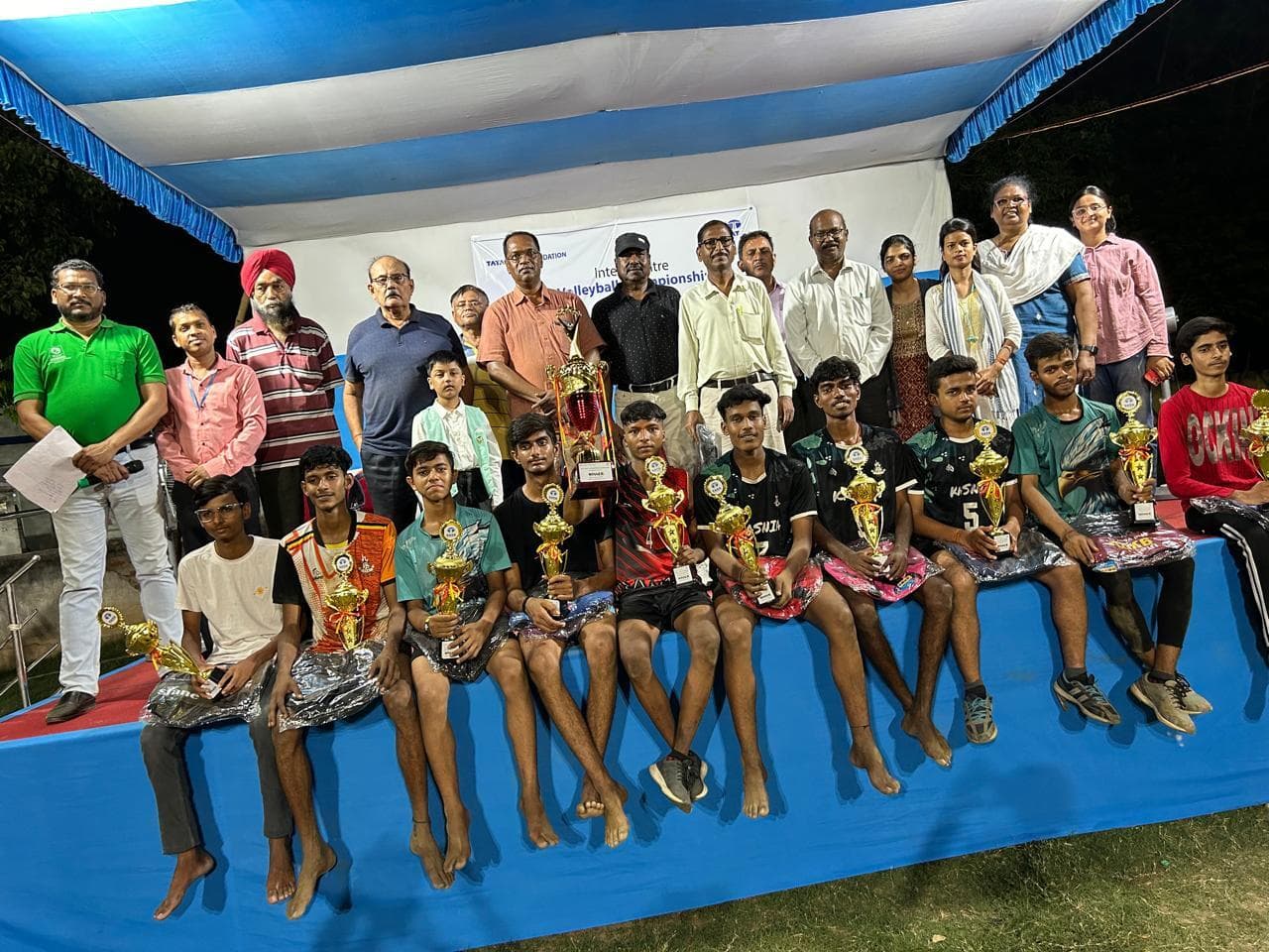 वॉलीबॉल : रामदास भट्ठा सेंटर चैंपियन