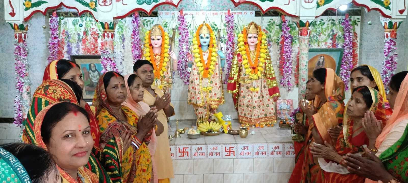 देवराहा बाबा गुरुकुल आश्रम में जानकी जन्मोत्सव